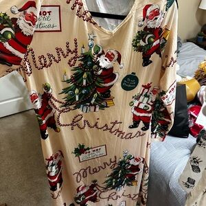 Festive Santa Christmas Dress